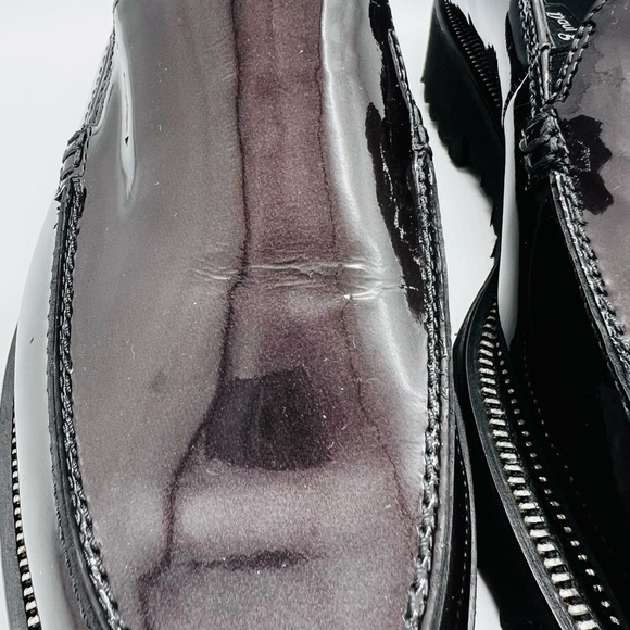 Paul Green Brown Patent Leather Women's Loafers Size 6.5 US - Picture 10 of 16